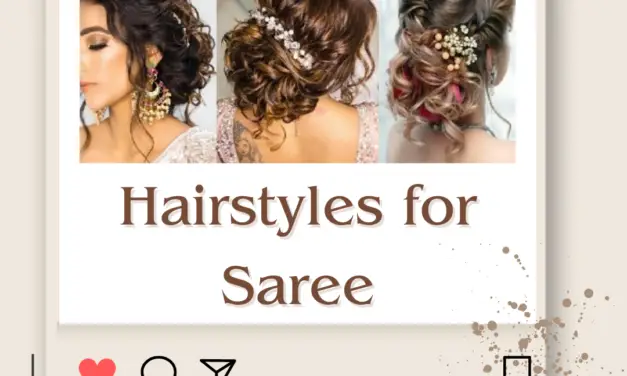 18+ Stylish Hairstyles for Saree with ideas in 2024