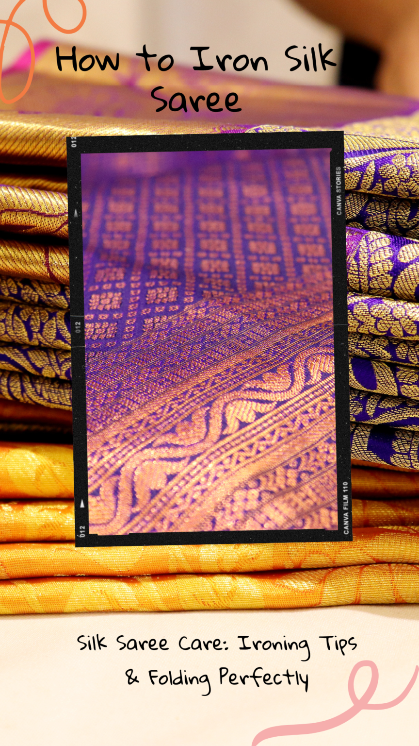 How to Iron Silk Sarees at Home? Silk Care Tips in 2024 SizeSavvy