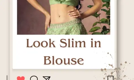 How to Look Slim in Blouse? 9 Tips to Look Slim in Sari (2024)