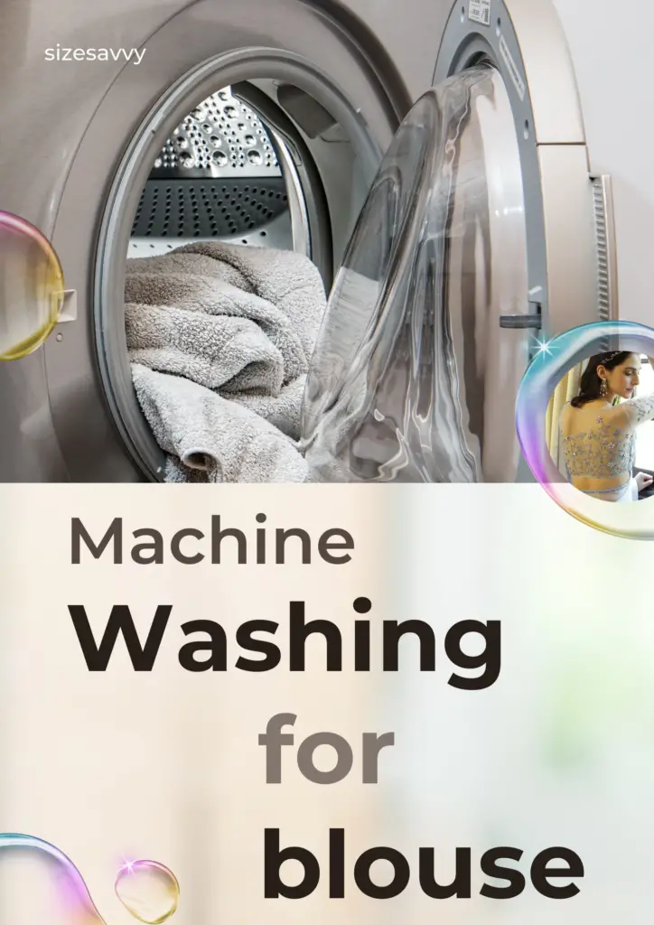 Machine Washing for blouse