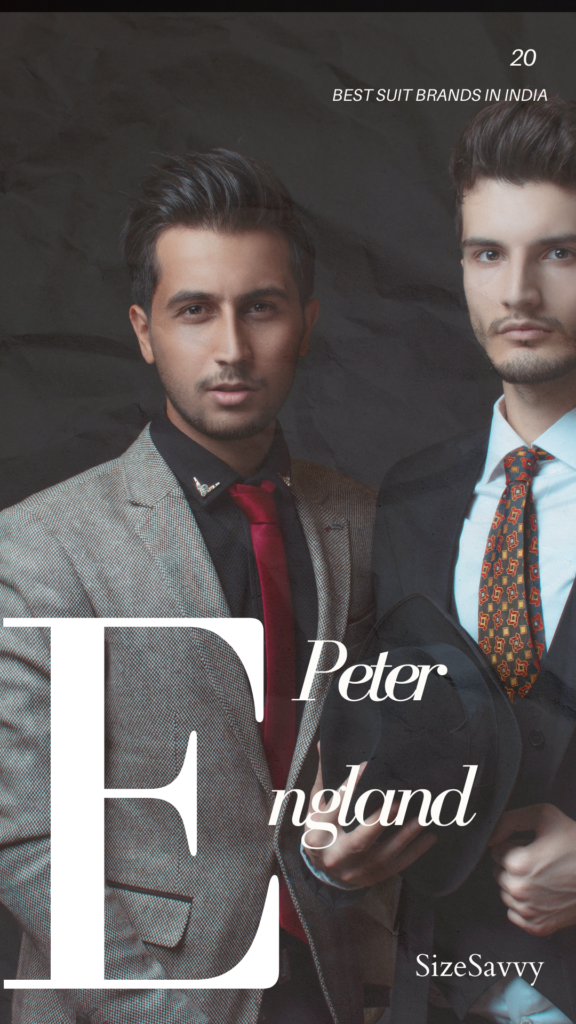 Peter England Suit Brand