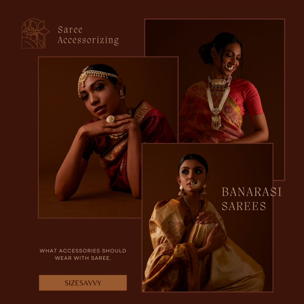 How can I make my saree look stylish