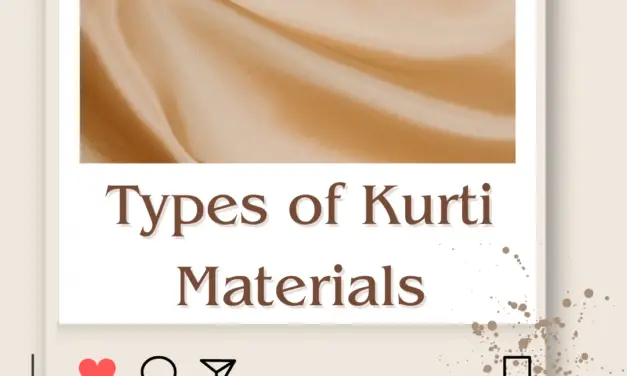 Different Types of Kurti Materials & Their Names 2024