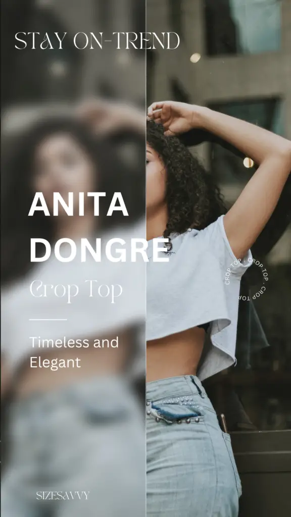 Anita Dongre Crop Top Brand