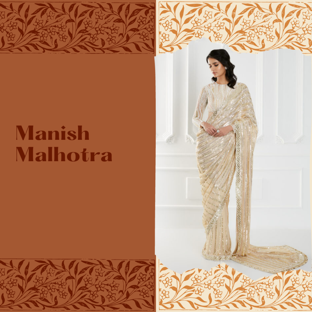 Manish Malhotra Saree Brand