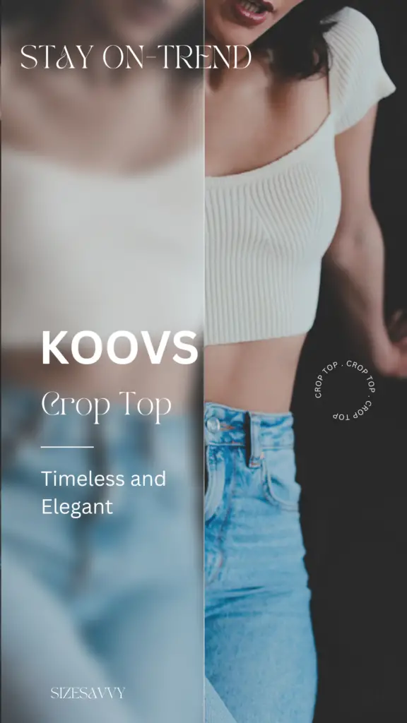 Koovs Crop Top Brand