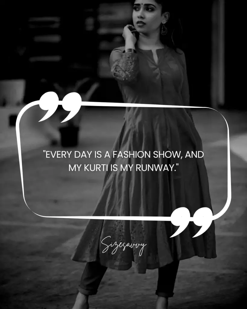 Kurti Captions for Everyday Fashion