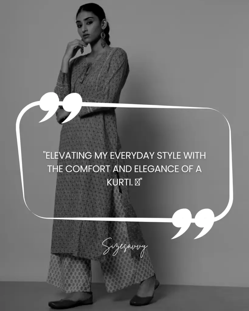 Kurti Captions for Everyday Style