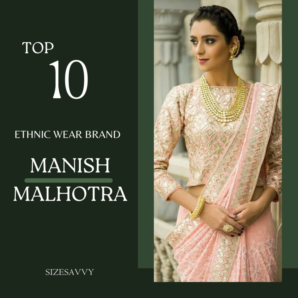 Manish Malhotra Ethnic Wear Brand