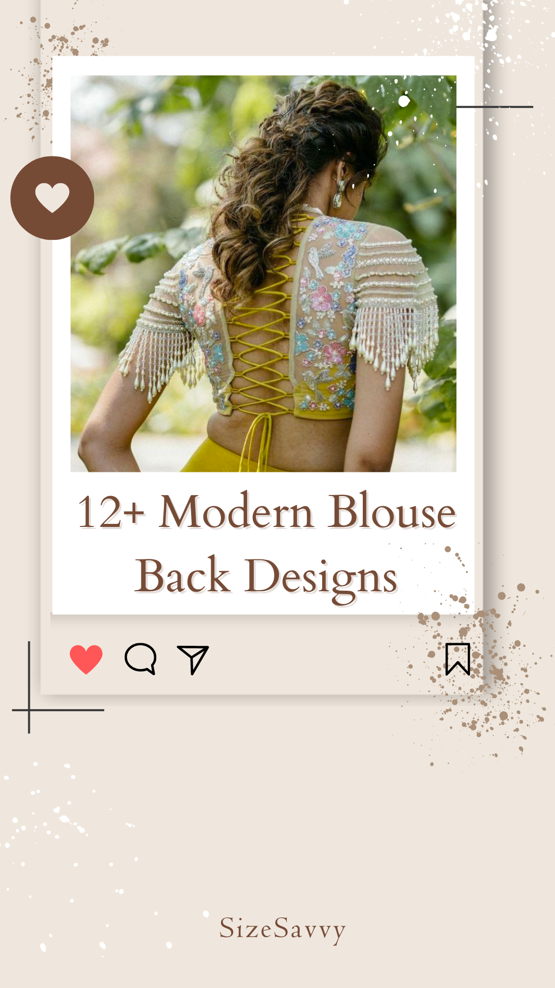 Top 12+ Modern Blouse Back Designs to Elevate Your Blouse Style