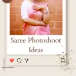 20+ Stylish Saree Poses for Every Body Type | Saree Photoshoot Ideas in 2024