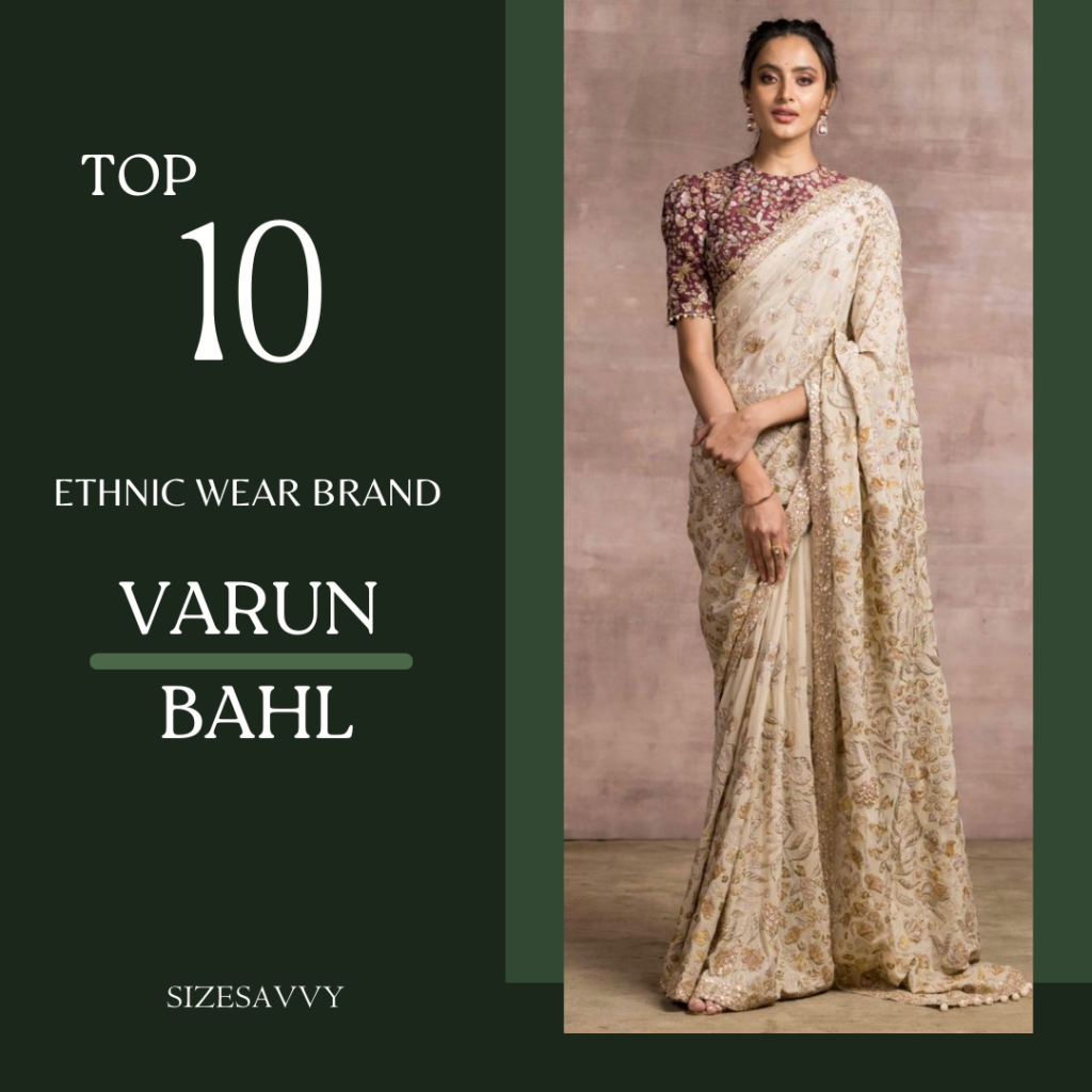 Varun Bahl Ethnic Wear Brand