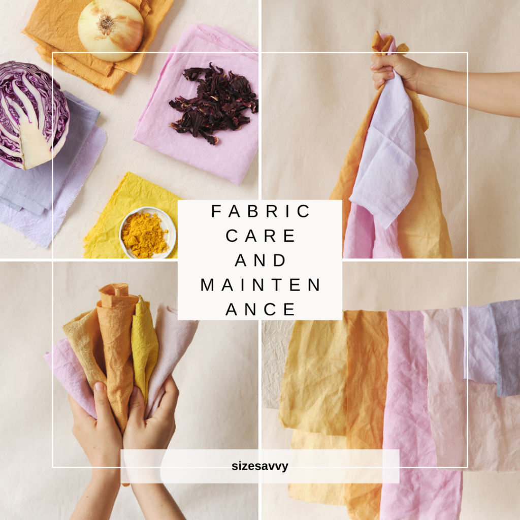 Fabric Care and Maintenance