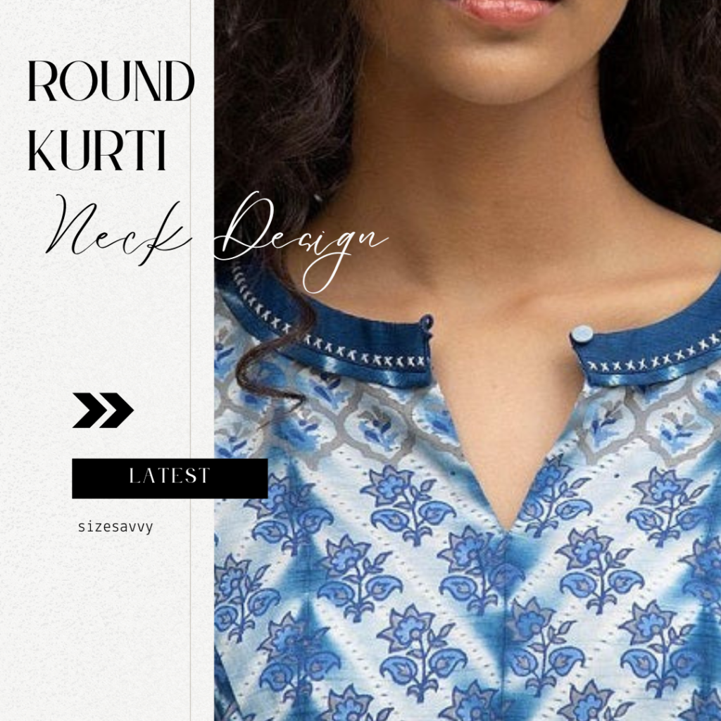 Round Kurti Neck Design