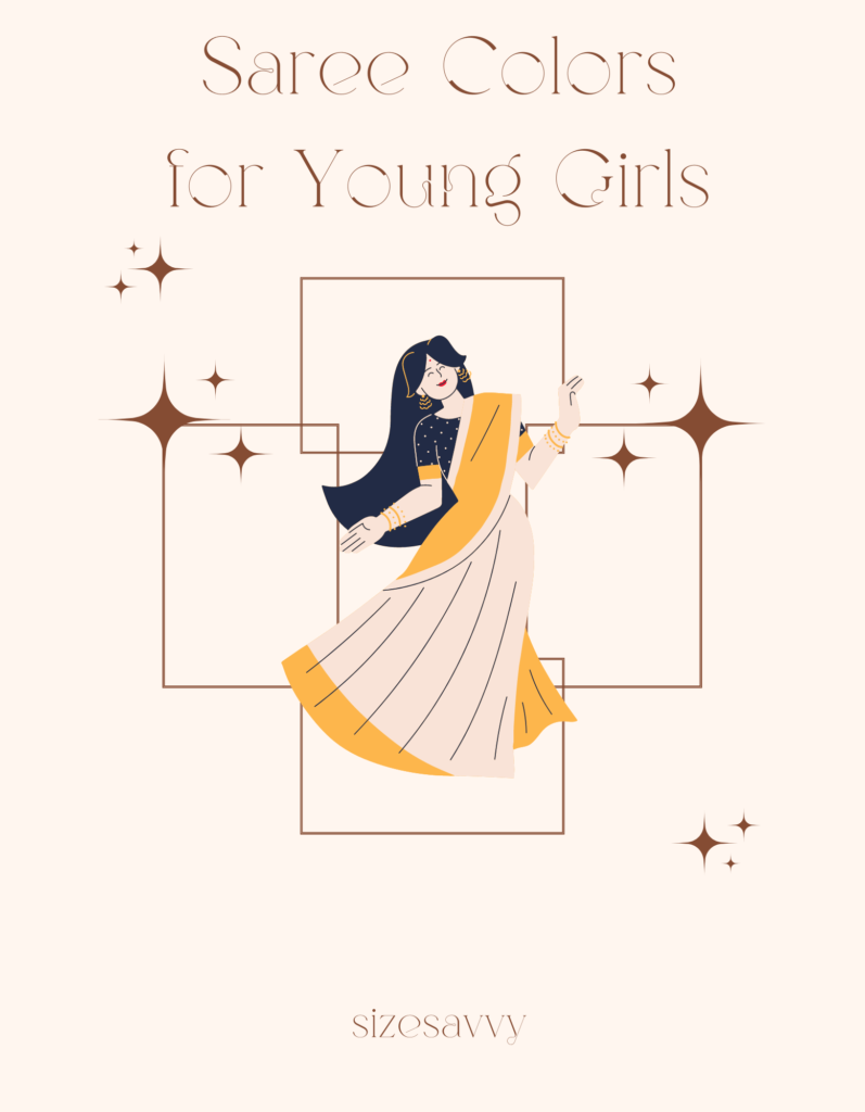 Saree Color for Young Girls