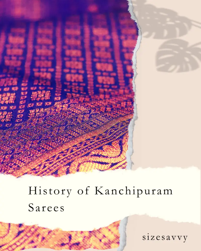 What is the history of Kancheepuram saree