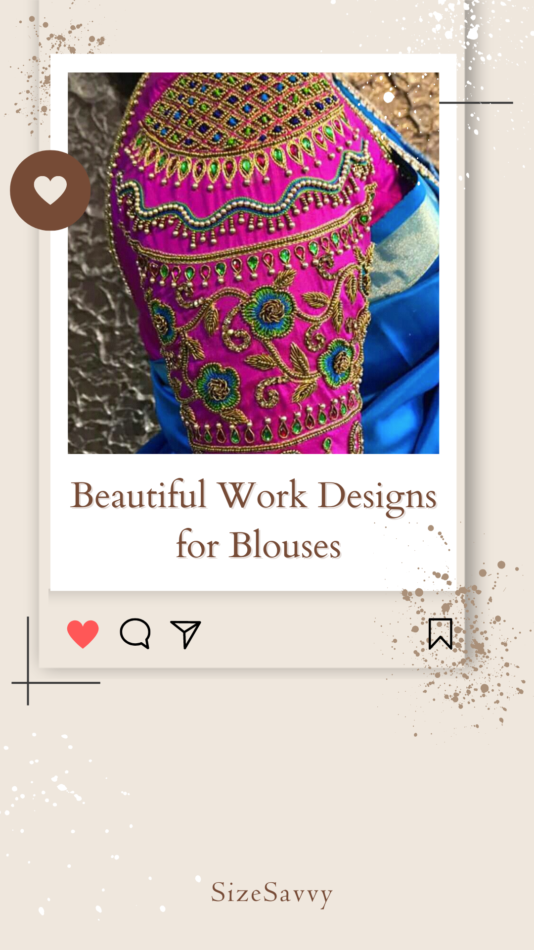 10+ New Beautiful Work Designs for Blouses: Elevate Your Saree