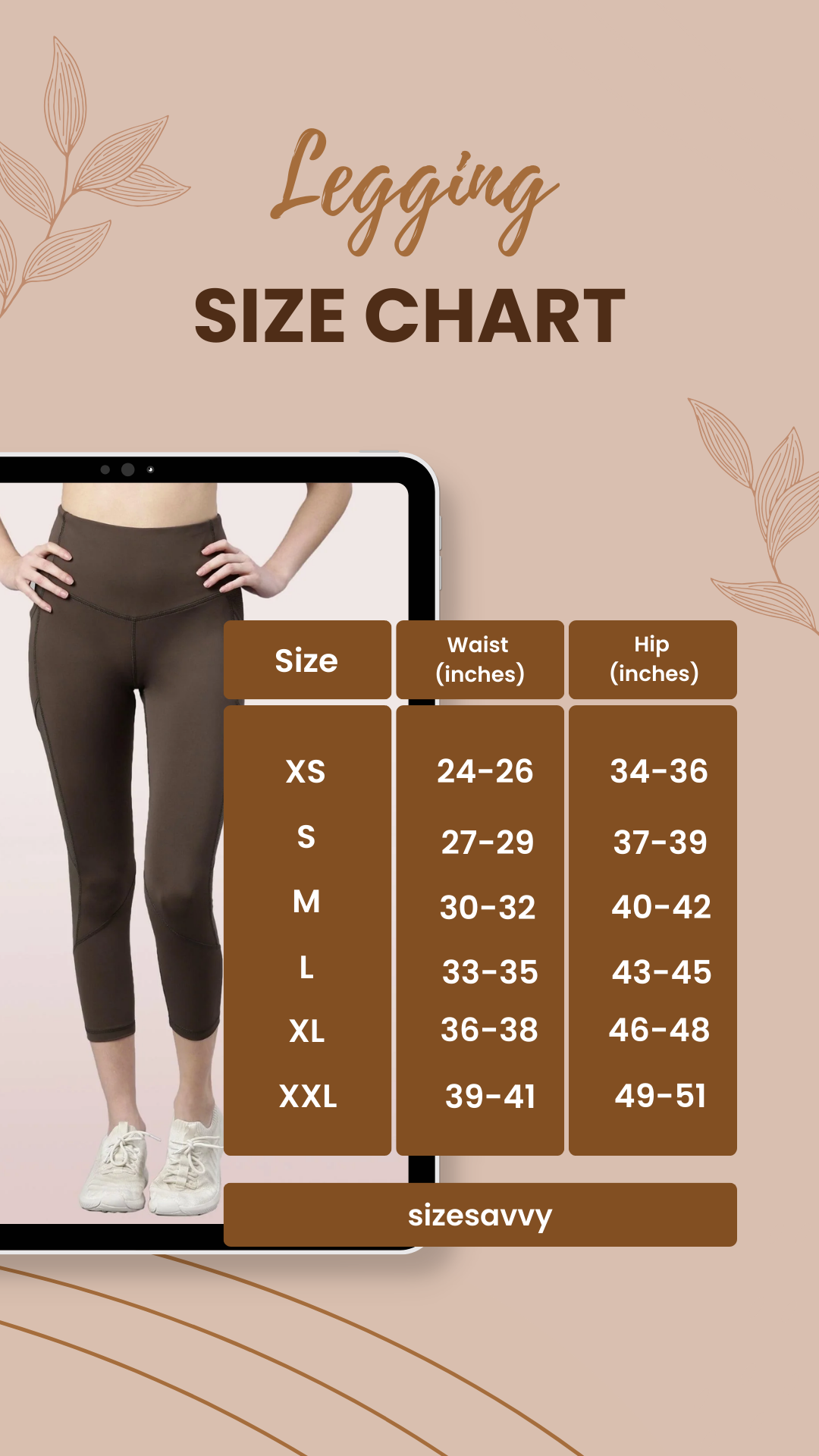 How To Choose Legging Sizes for Beginners 2024 - SizeSavvy