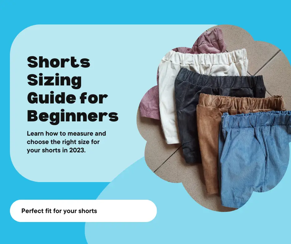 Shorts Size chart