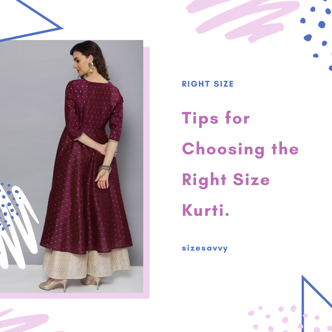 Kurti Sizes for Beginners Find the Perfect Kurti Fit in 2024 - SizeSavvy