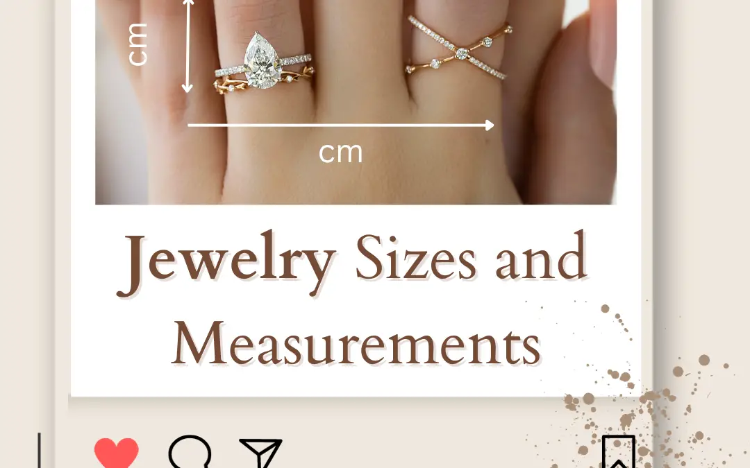 Jewelry Sizes and Measurements Guide in 2024