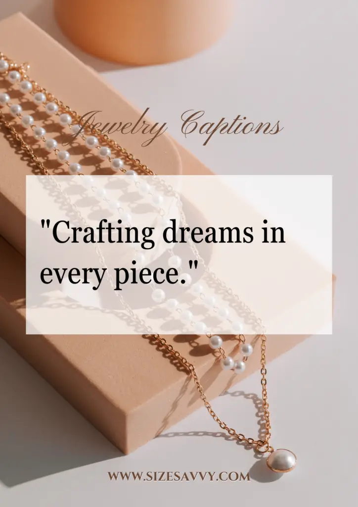 Captions for Jewelry Business