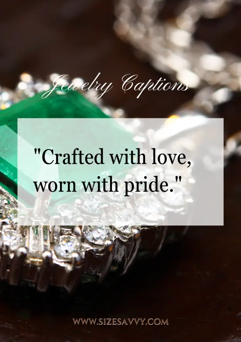 101+ Best Jewelry Captions & Quotes for Instagram in 2024 SizeSavvy