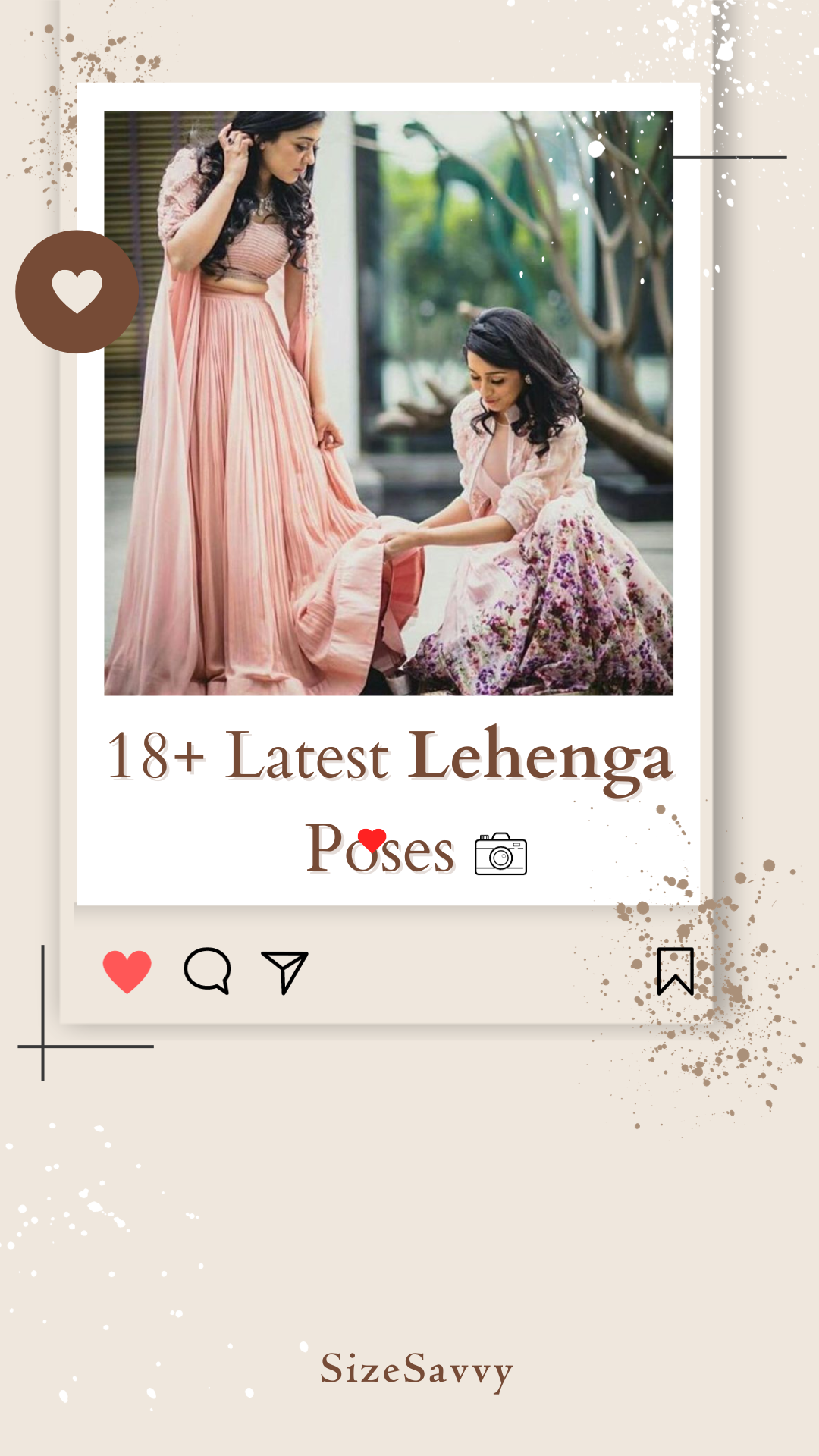 Lehenga Posing Tips Inspired by Influencers