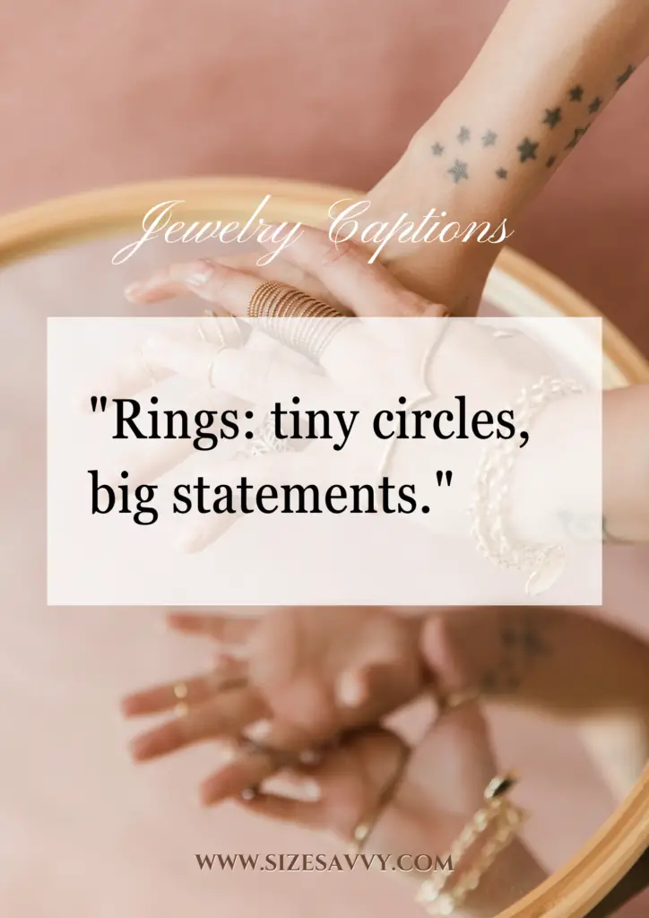Ring Captions and Quotes for Instagram