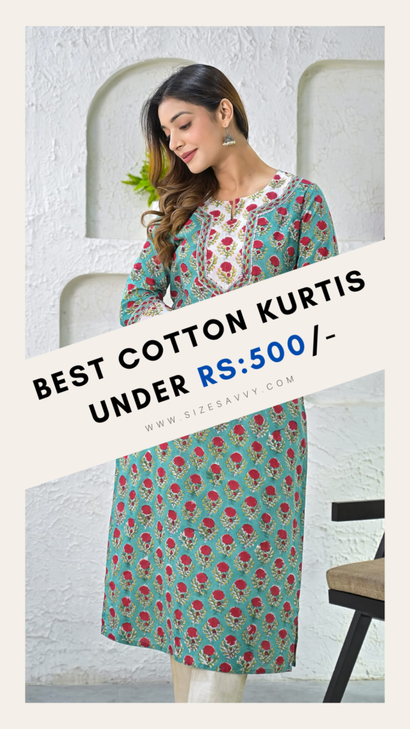 Best Cotton Kurtis Under 500