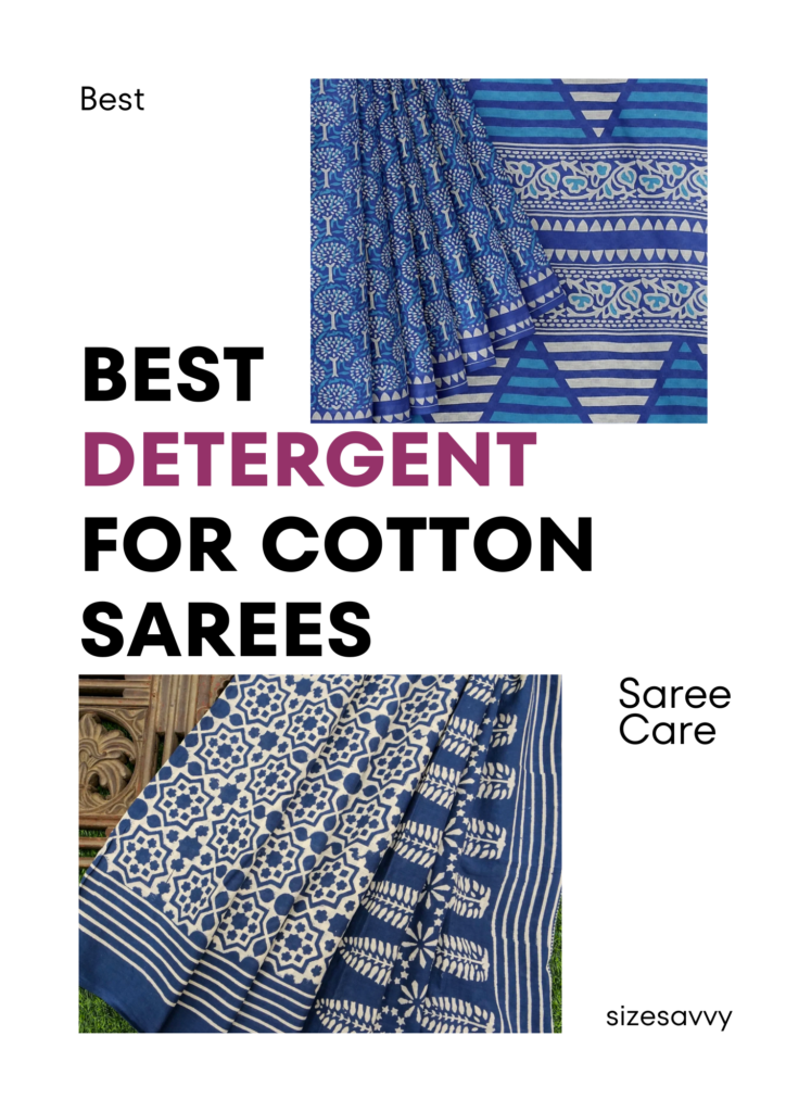 Best Detergent for Cotton Sarees