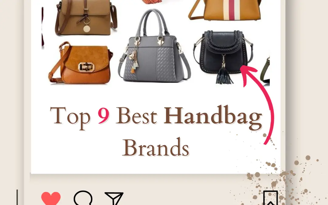 Top 9 Best Handbag Brands in India | Bag Brands of 2024