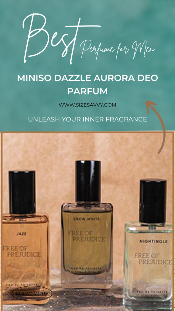 Best Perfume for Men MINISO Dazzle Aurora Deo Parfum