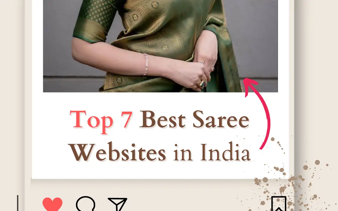 Top 7 Best Saree Websites in India 2024