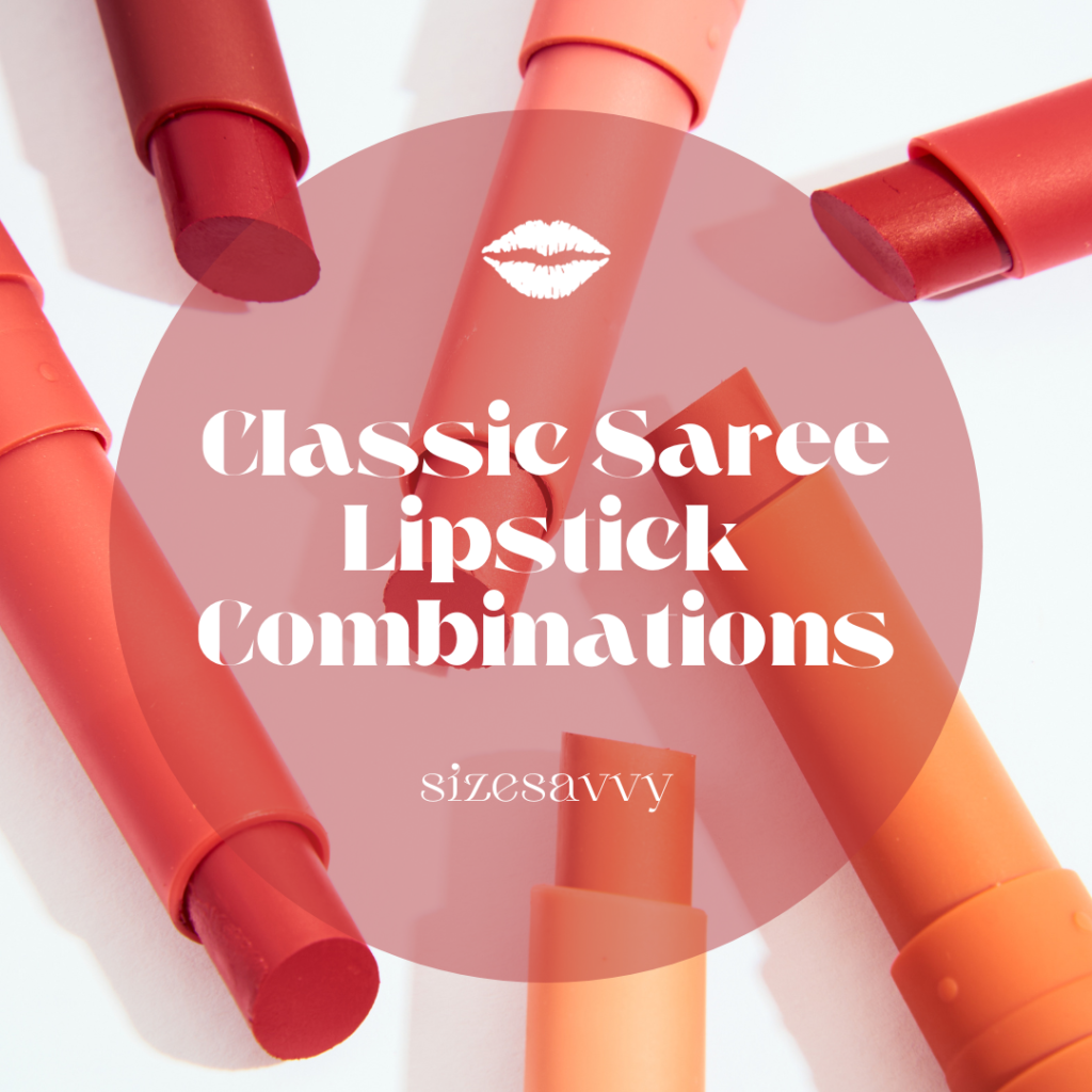 Classic Saree Lipstick Combinations