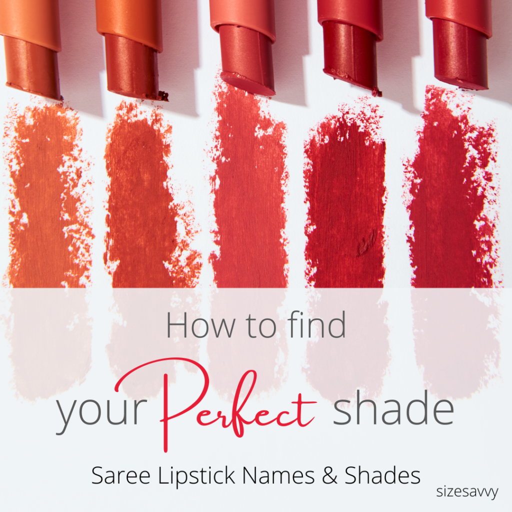 Saree Lipstick Names & Shades