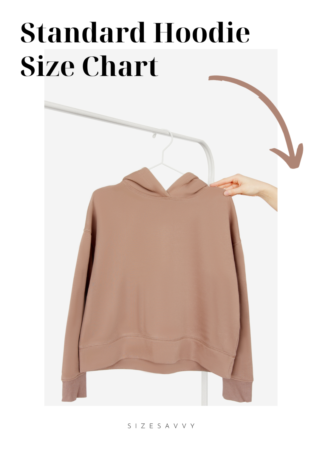 How to Measure Hoodie Size? Hoodie Size Chart 2024 SizeSavvy