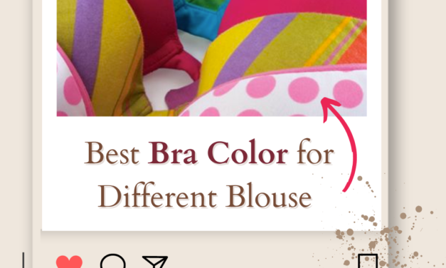 Best Bra Color for Different Blouse Colors | Guide to Bra Color Pairing in 2024