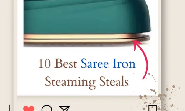10 Best Saree Iron Steaming Steals in 2024