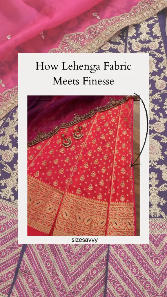 How Lehenga Fabric Meets Finesse