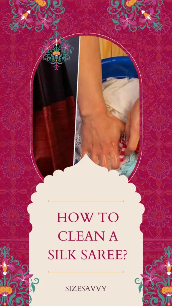 How to Clean a Silk Saree