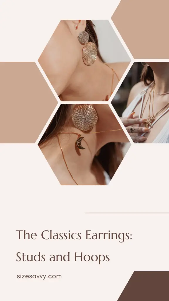 The Classics Earrings Studs and Hoops