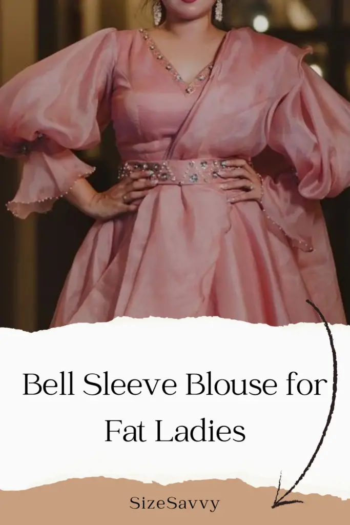 Bell Sleeve Blouse for Fat Ladies