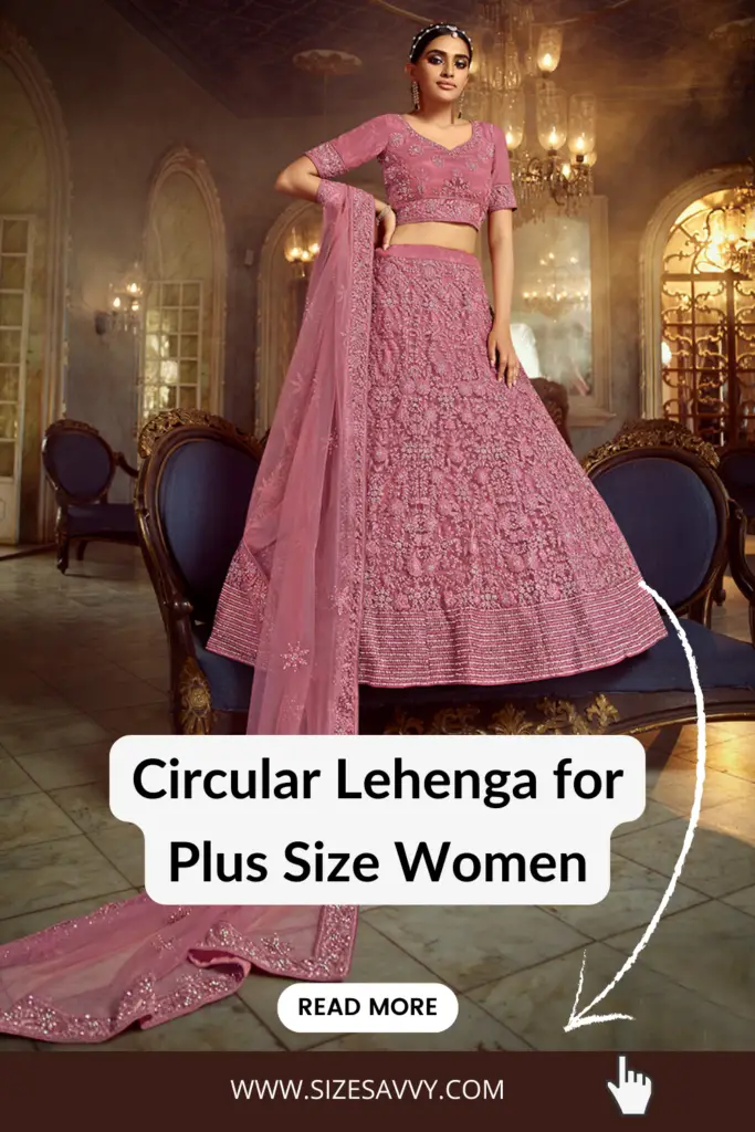 Circular Lehenga for Plus Size Women
