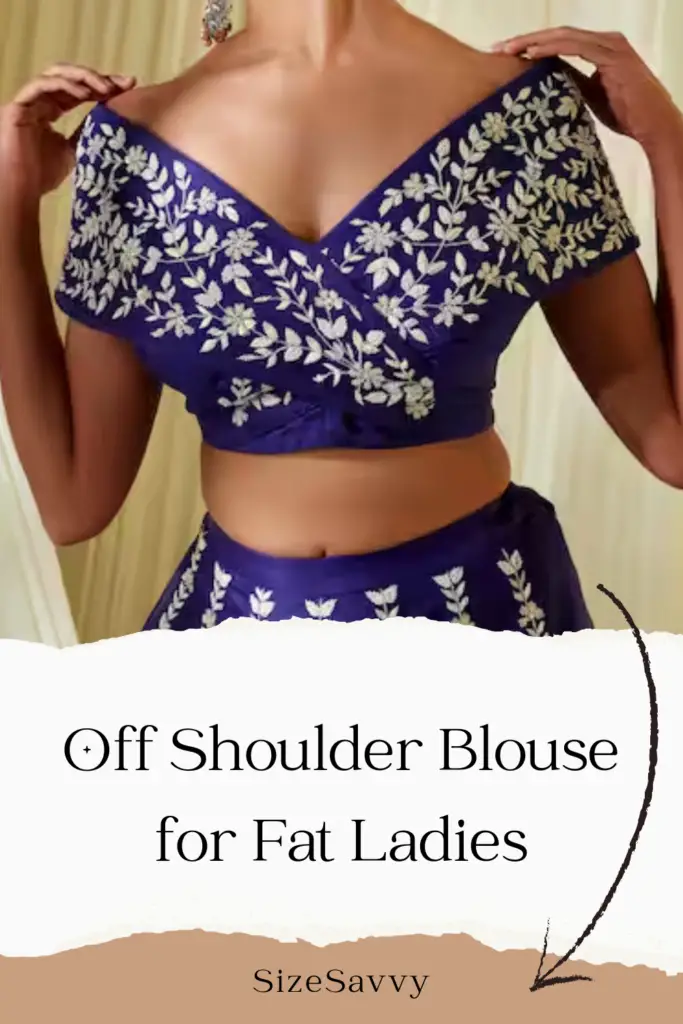 Off Shoulder Blouse for Fat Ladies
