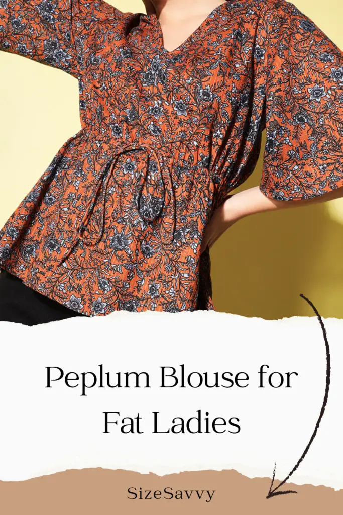 Peplum Blouse for Fat Ladies