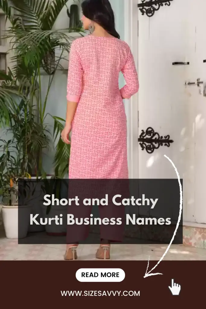 Short and Catchy Kurti Business Names