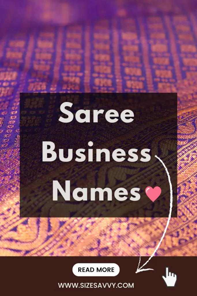 Saree Business Names