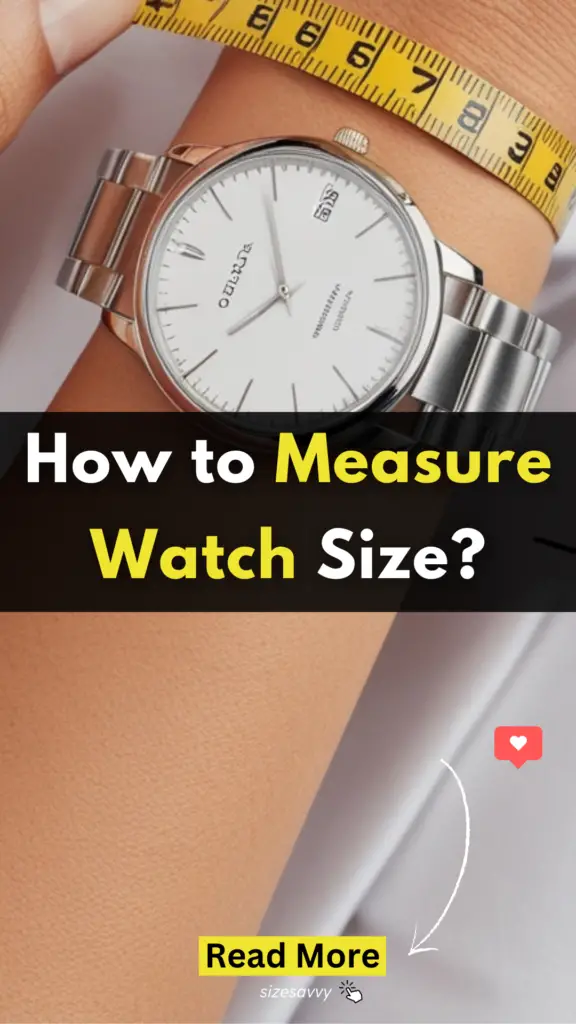 How to Measure Watch Size