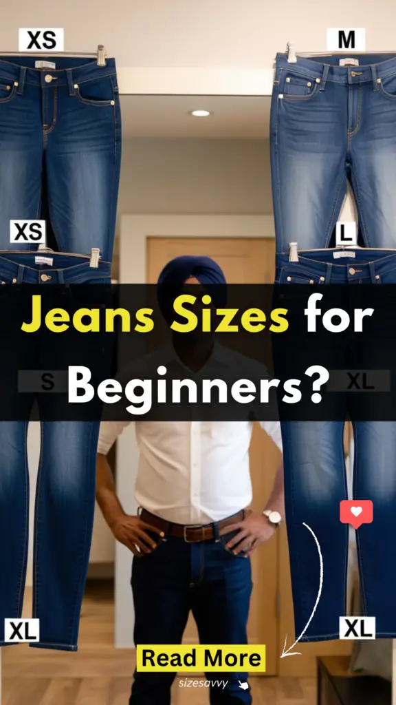 Jeans Sizes for Beginners